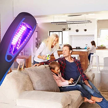 

LED Light UV Lamp Portable Magnetic UV Cleaning Light with Hook for Home Office Vehicle K888