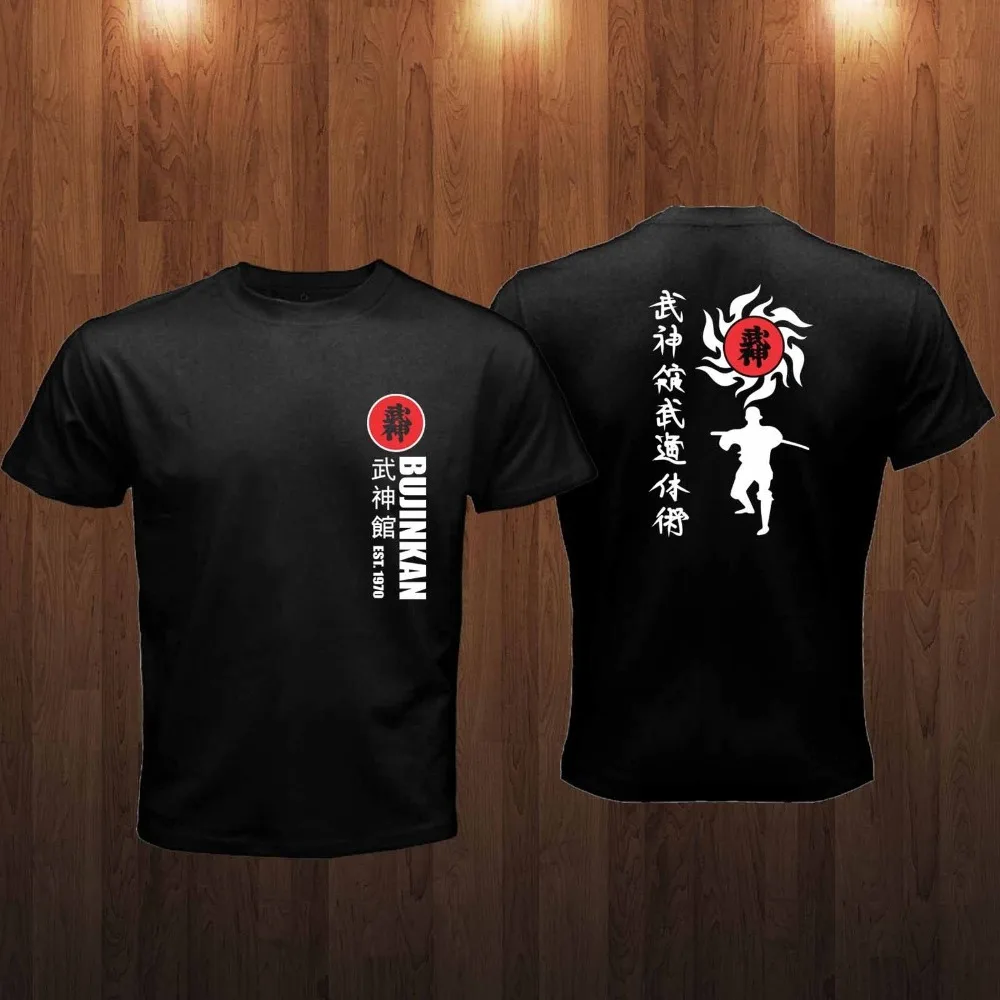 Новая Ретро футболка Bujinkan ниндзютсу Est 1910 Karate Dai Shin Dojo taiютсу Мужская хлопковая с