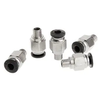 

PC4-M6 Remote Thermal Head Outer Diameter 4mm PTFE Pipe Joint For 3D Printer