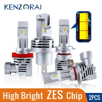 

car headlight bulb led H7 H4 H8 H11 9005 HB3 9006 HB4 high bright 6000LM 55W 12V 6500K Waterproof Lamp Auto LED Bulb