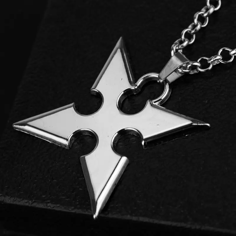 Kingdom Hearts Металлические дротики для Дартса ожерелье с кулоном Roxas Дротика хип-хоп панк ожерелье для мужчин Шарм косплей аксессуары ювелирные изделия подарок