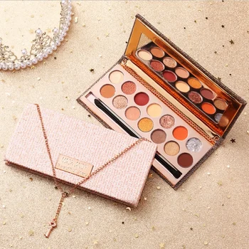 

Golden Key Luxury Chain Bag Eyeshadow Palette Super Fire Pearlescent Sequins Unicorn Eyeshadow Lazy Earth Color Matte Pearlescen