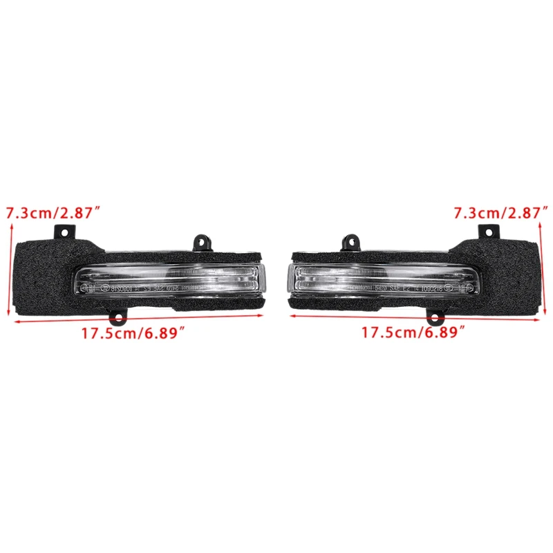 Car Rear View Mirror Light LED Turn Signal Light for Mitsubishi Outlander 2013 Lancer