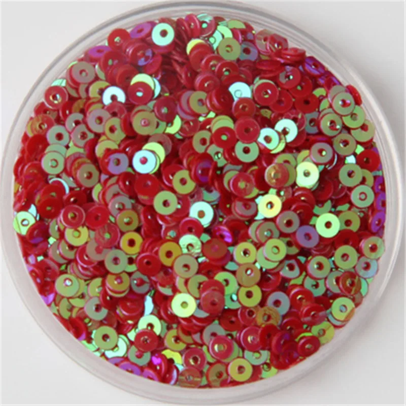 Блёстки 3 мм плоские круглые пвх свободные пайетки шитье ремесло свадебное