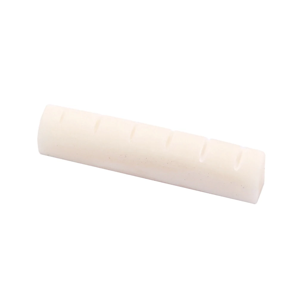 Blank Buffalo Bone Saddle Nut Perfect Sound for Acoustic Guitar Practicers 43x9x6mm Blank Buffalo Bone Saddle Nut Perfect Sound for Acoustic Guitar Practicers 43x9x6mm