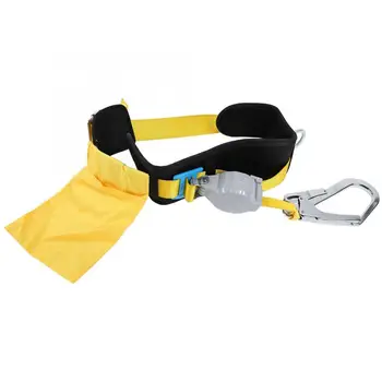 

Climbing Fall Protection Single Waist Safety Belt Harness for Construction Aerial Work Yellow safety goggles