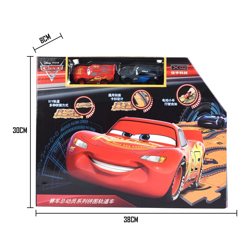Disney Pixar Cars 3 Электрический Слот гоночная автомобильная дорога Молния Маккуин и