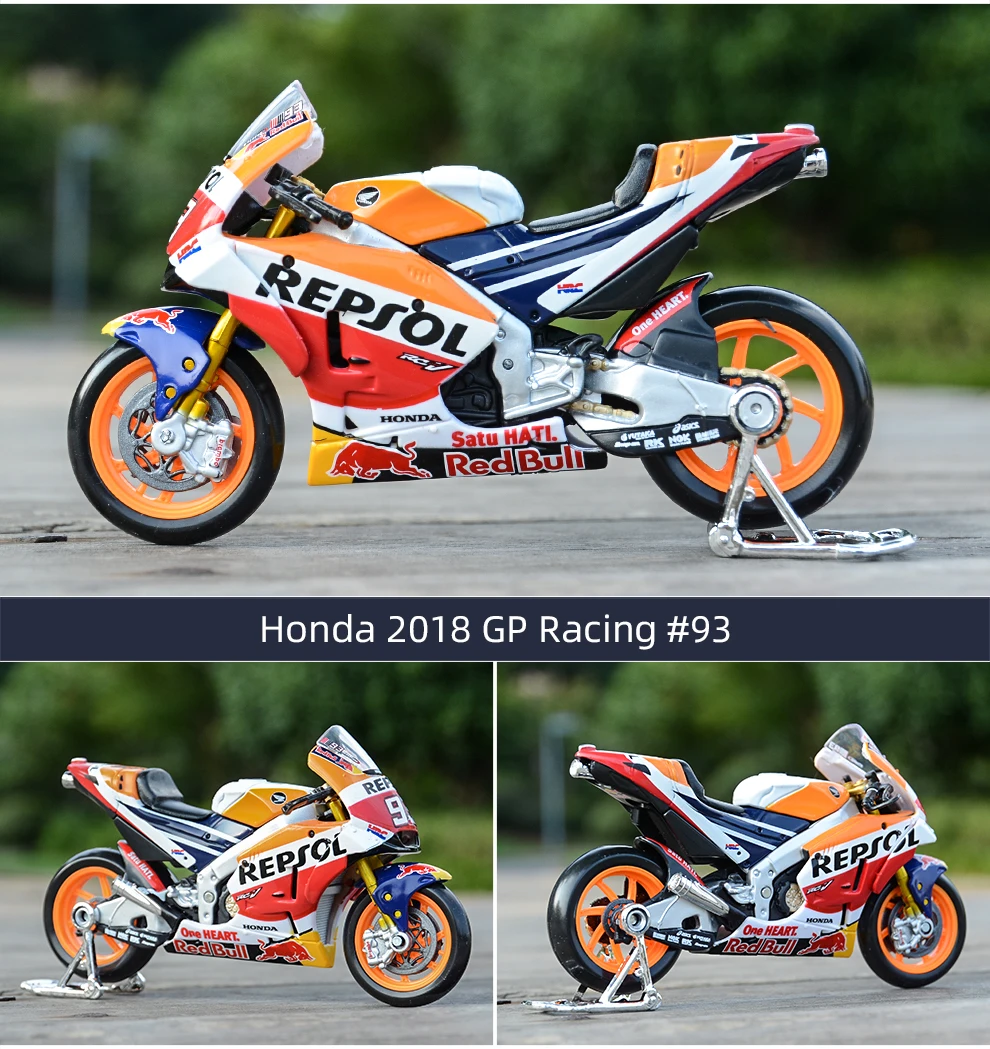 brinquedo para corridas gp 1:18, yamaha yzr