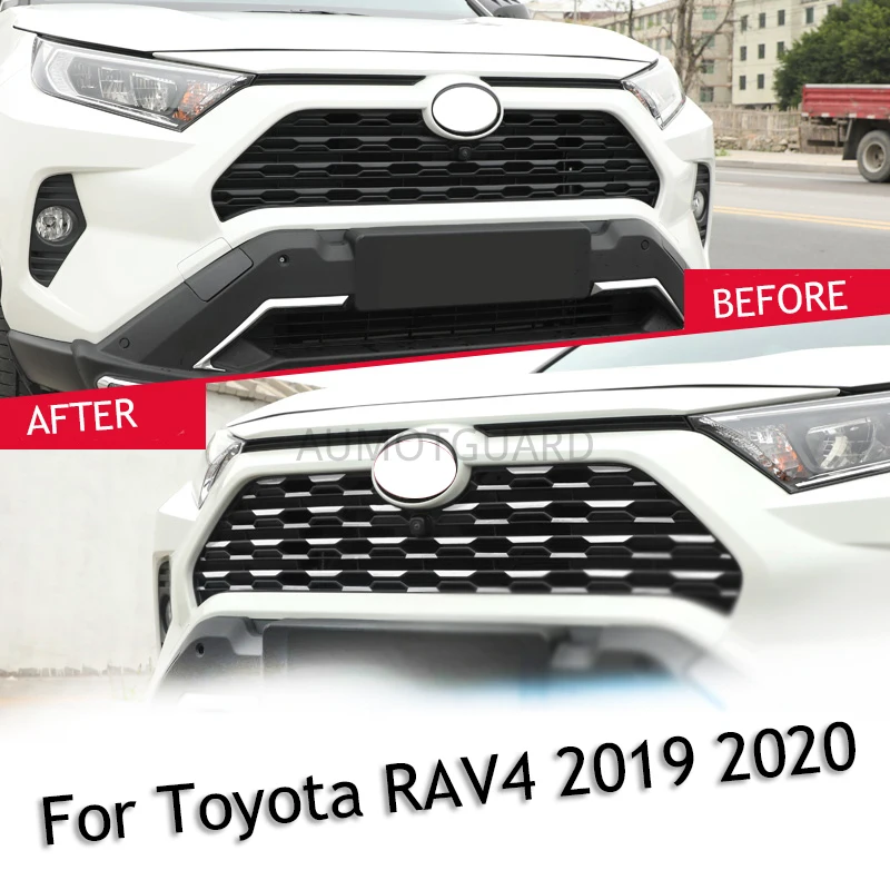 

For Toyota RAV4 2019 2020 5th Car Middle Net Sticker Babysbreath Modification of Body Color Paste Decoration
