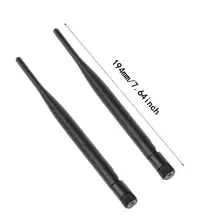 Extension Cable to WiFi RP-SMA Pigtail Antenna Set