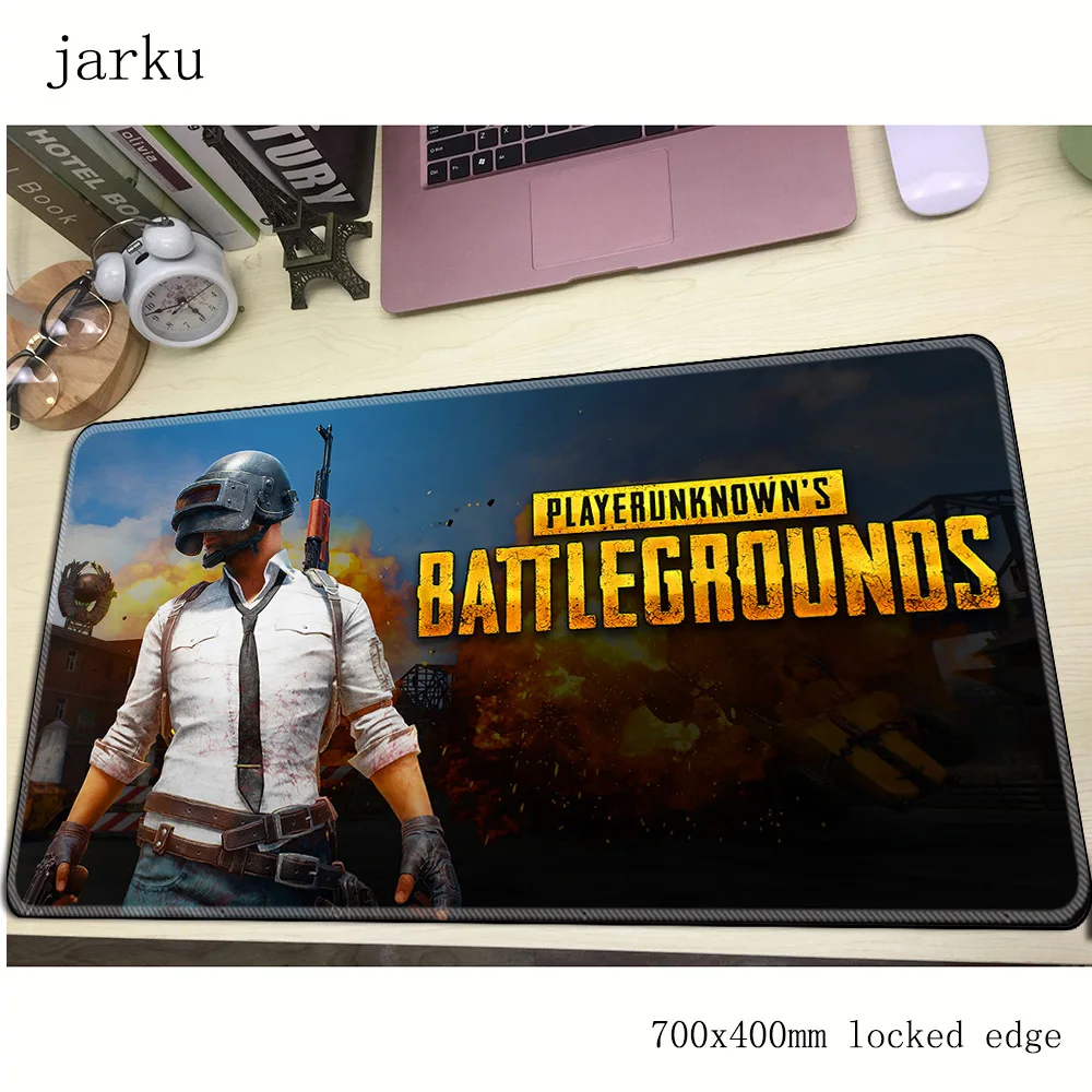 Pubg геймерский коврик для мыши 700x400X3 мм игровой коврик для мыши Большой модный ноутбук ПК Аксессуары ноутбук padmouse эргономичный коврик