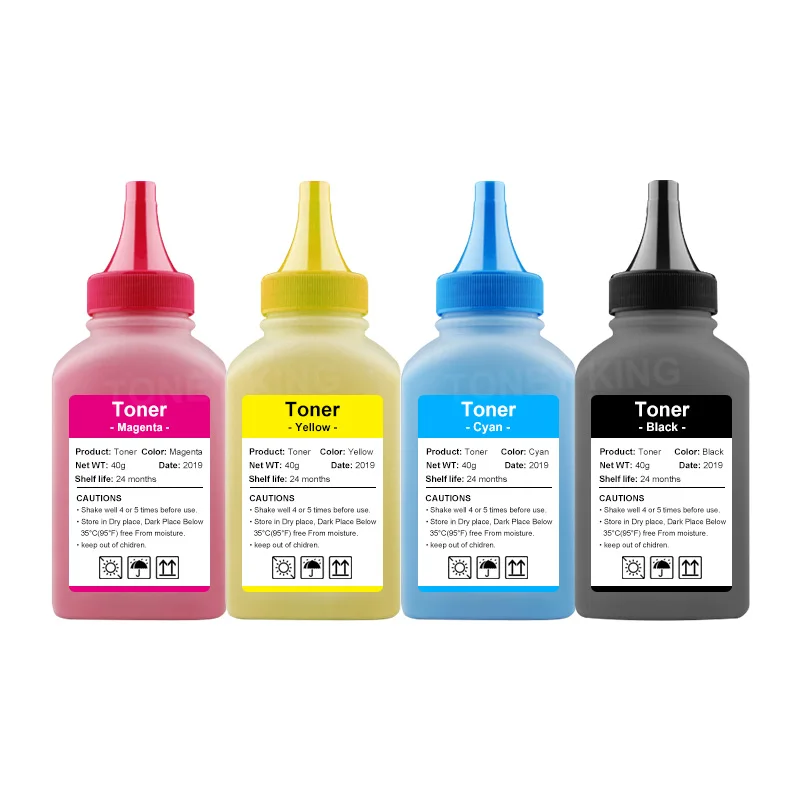 Toney universal(король 126A CE310A CE311A CE312A CE313A для hp CP1025 1025 CP1025nw МФУ M175 M275 чип Заправка цветным тонером порошка