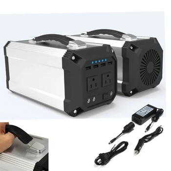 

110V 220V 330Wh 90000mAh Camping Solar Generator 2 DC USB Power Bank Outdoor Emergency Energy Supply Power Source Box