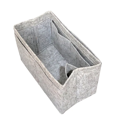 lightgrey Подходит для H Bir kins 25 30 35 40 все ручной работы 3 мм войлочные вставки сумки Органайзер Макияж Сумочка организовать портативный Косметическая основа форма - Цвет: lightgrey