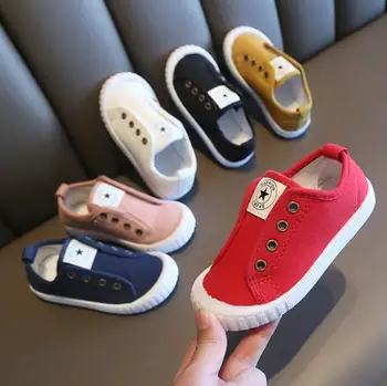 

Spring Autumn New Children Canvas Shoes Girls Sneakers Breathable Fashion Kids Shoes For Boys Casual Sport Shoes Student Shoes