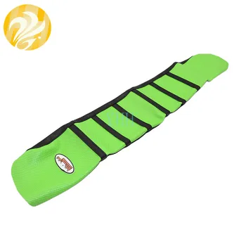 

Motor Green Ribbed Seat Cover For Kawasaki KX250F KX 250F 2009 2010 2011 12 KXF450 KXF 450 2009 2010 2011 Dirt Bike Rubber NEW