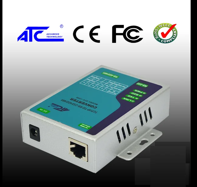 ATC-1200 последовательный сервер RS232/485/422 для Ethernet RJ45 сетевое оборудование