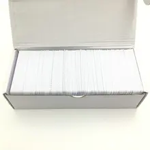100 sztuk karta pcv atramentowe nadający się do wydruku karty ID do drukarek atramentowych Ts704 Ts701 Ts702 Ts703 Ts705 Ts706 Ts708 drukarki
