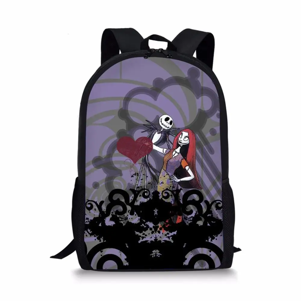 FORUDESIGNS/сумка-мессенджер с принтом Jack Skellington, Кошмар перед Рождеством, сумки через плечо, женская сумка, сумки на плечо, набор - Цвет: HME1683C
