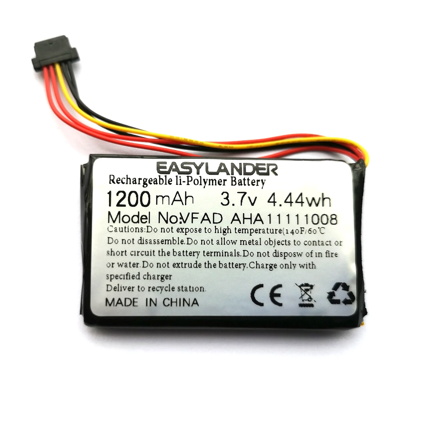1200mAh GPS Battery AHA11111008 VFAD Battery for TomTom 4FL50 4FL60 Go
