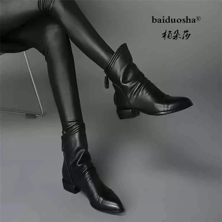 

Will Code Boots Woman 2019 Sharp Boots Short Boots