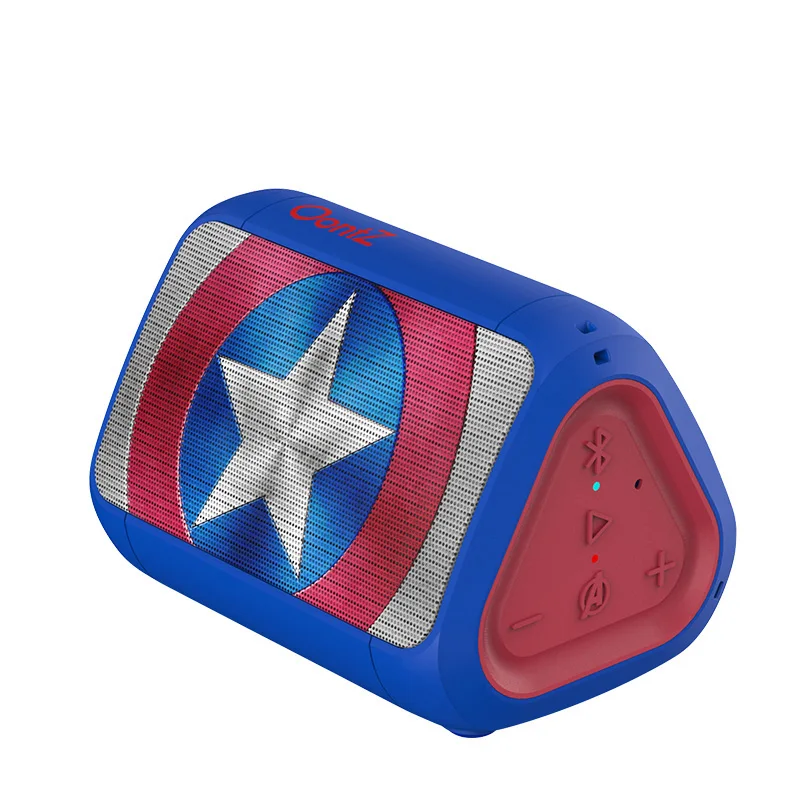 Оригинальный TWS стерео динамик с сертификатом Marvel Bluetooth Капитан Америка