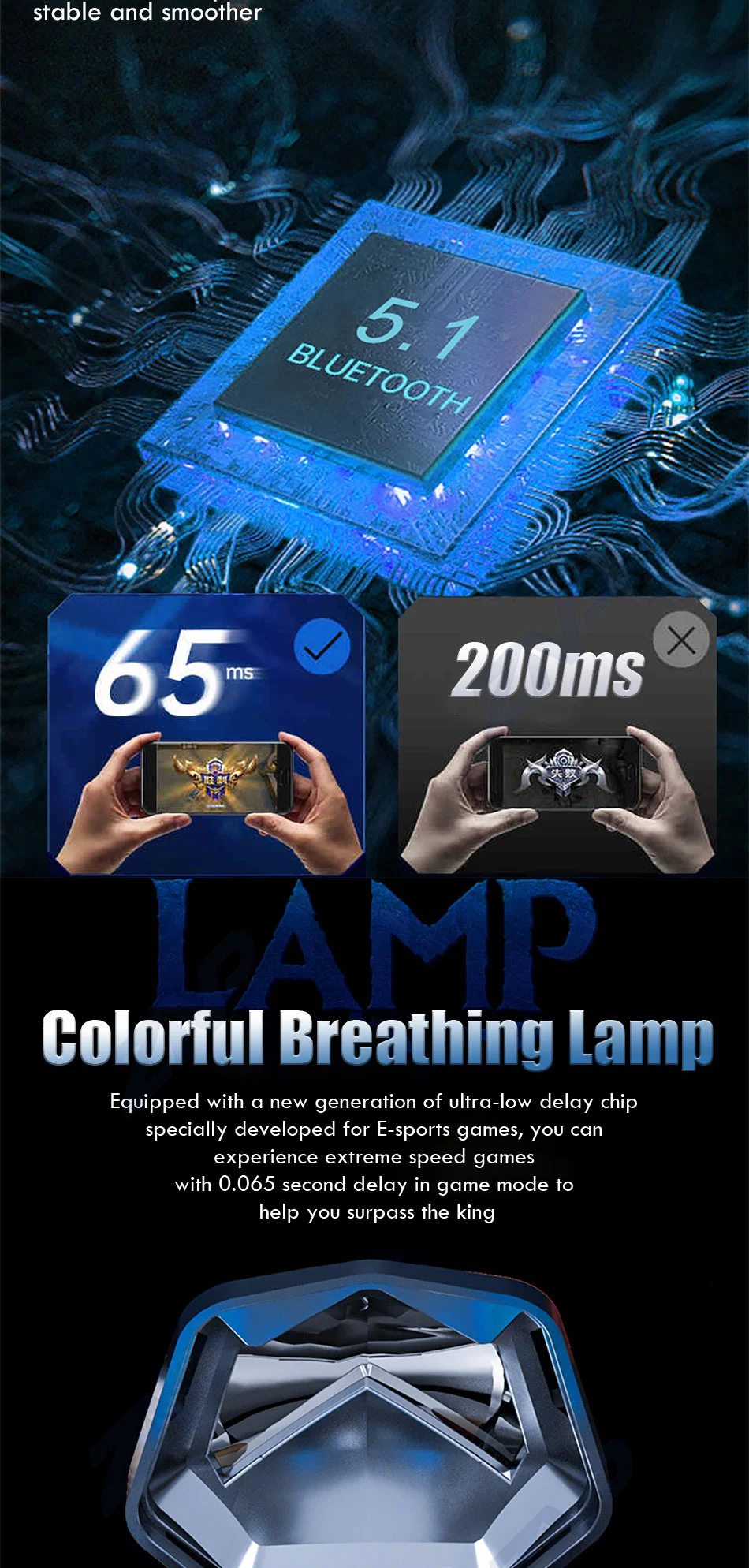 هدفون گیمینگ حرفه ای هایبرد Gaming Headsets 23 H33378d1667e14448b2264f46298e8856i