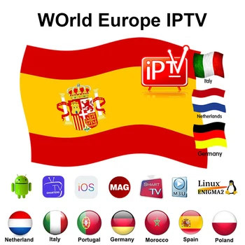 

Global tv box IPTV Premium Spain IPTV Europe Sweden Arabic tv Hot tv 1 Year warranty IPTV Android M3U Smart TV no App included