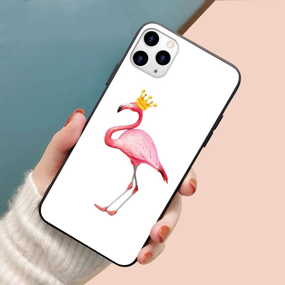 Flamingo Queen 2 soft TPU border phone case for iphone 11PRO MAX 11 X XS XR XSMAX 6 plus 7 7plus 8 8plus cover
Flamingo Queen 2 soft TPU border phone case for iphone 11PRO MAX 11 X XS XR XSMAX 6 plus 7 7plus 8 8plus cover