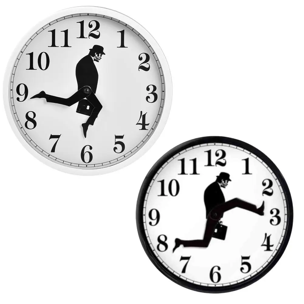 Clock Ministry Of Silly Walks Clock Durable Timer Silent Mute Clock ...