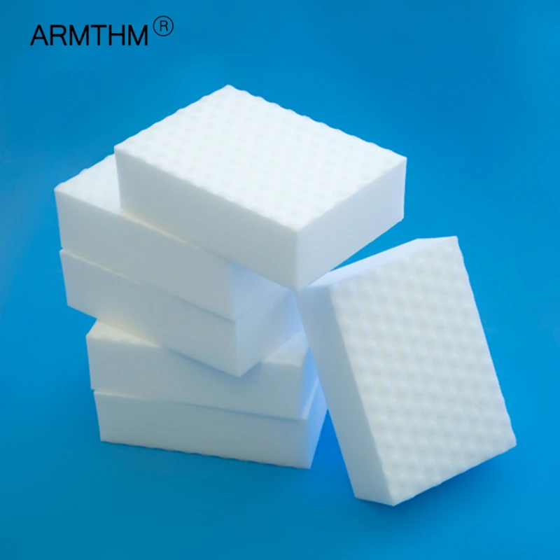 50Pcs Double Compressed Sponge 10X6X2Cm Sponge Eraser Melamine Nano Cleaner for Cleaning Tools Dish/furniture Washing Sponge
