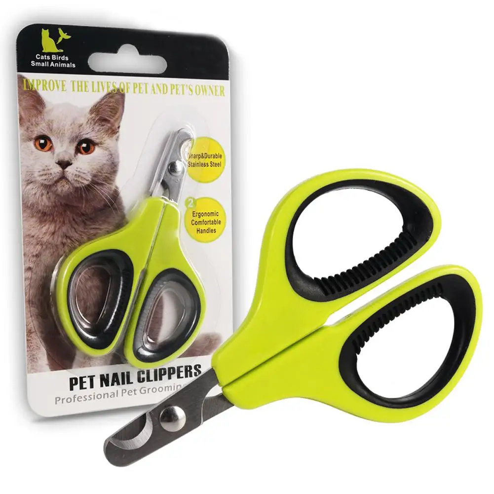 Gran venta Dedo del pie CUIDADO DE ACERO INOXIDABLE gatos cortaúñas para patas cortador de uñas portátil tijeras de uñas ninguno de los productos llKdAV9QG