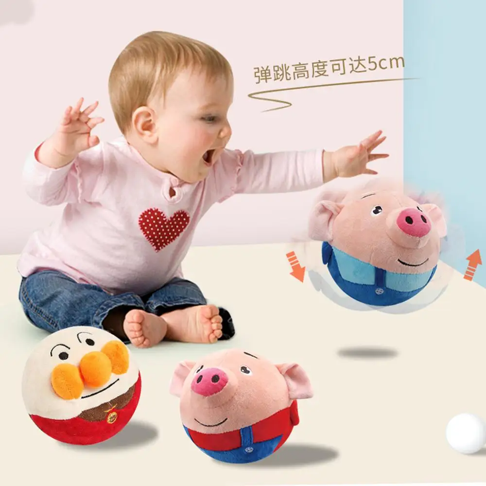 

Baby Toys For Children Animal Ball Soft Plush Mobile Toys With Sound Baby Rattle Infant Body Building Ball Toys For 0-12 Months