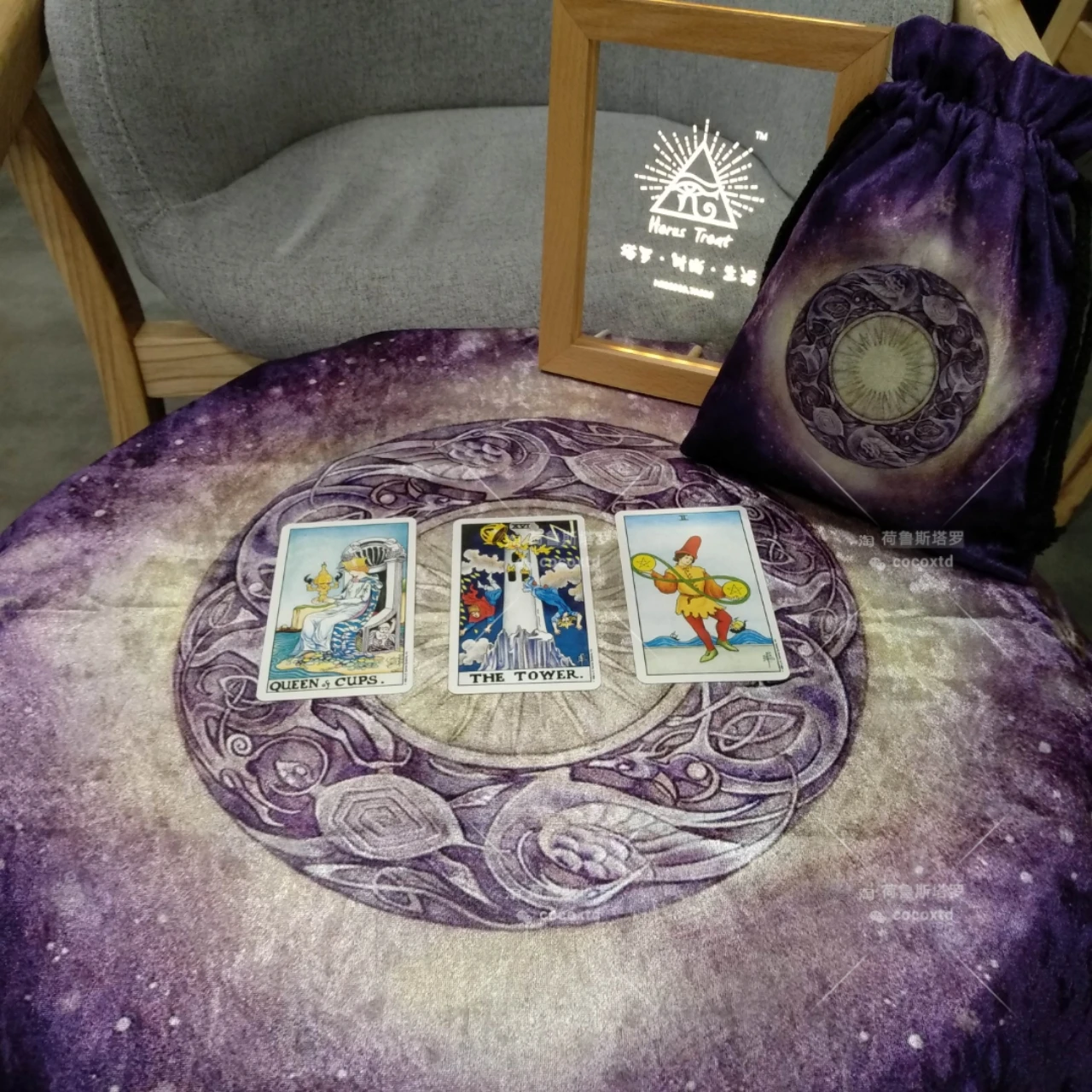 65X65 см Shadowscapes бархат Таро стол текстильная доска игра divination аксессуары для скатерти