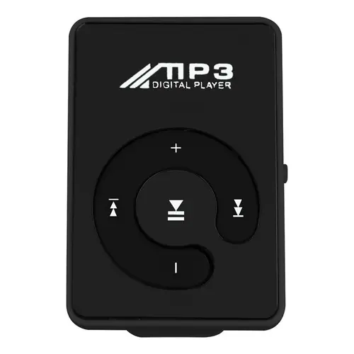 미니 미러 클립 USB Mp3 음악 플레이어, 학생 스포츠 러닝 뮤직 워크맨, 초박형 TF 카드 확성기 기능 MP3 플레이어 2