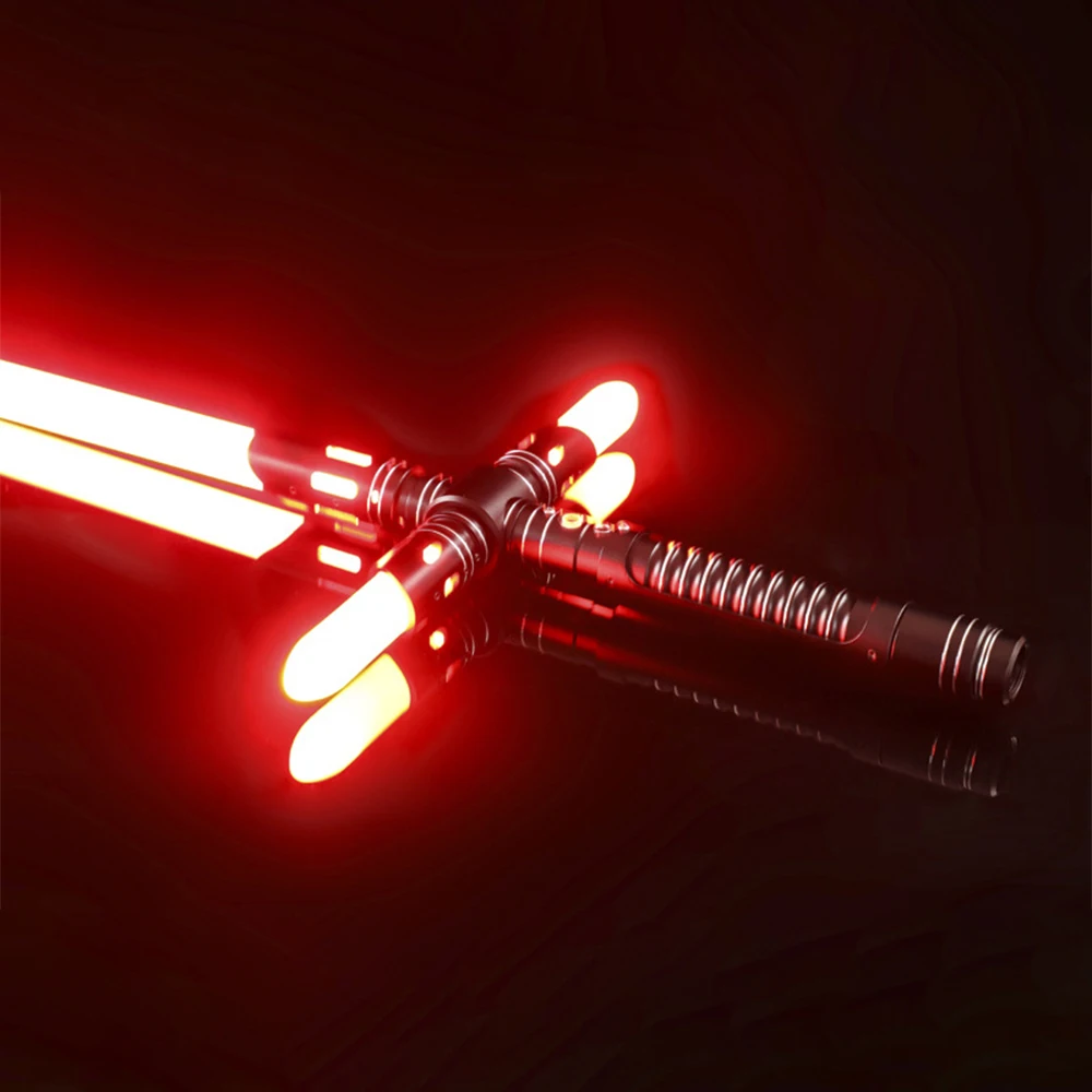 107cm Cross Lightsaber Sword Star Wars Kylo Ren Laser Saber Metal Handle With Blade Dueling