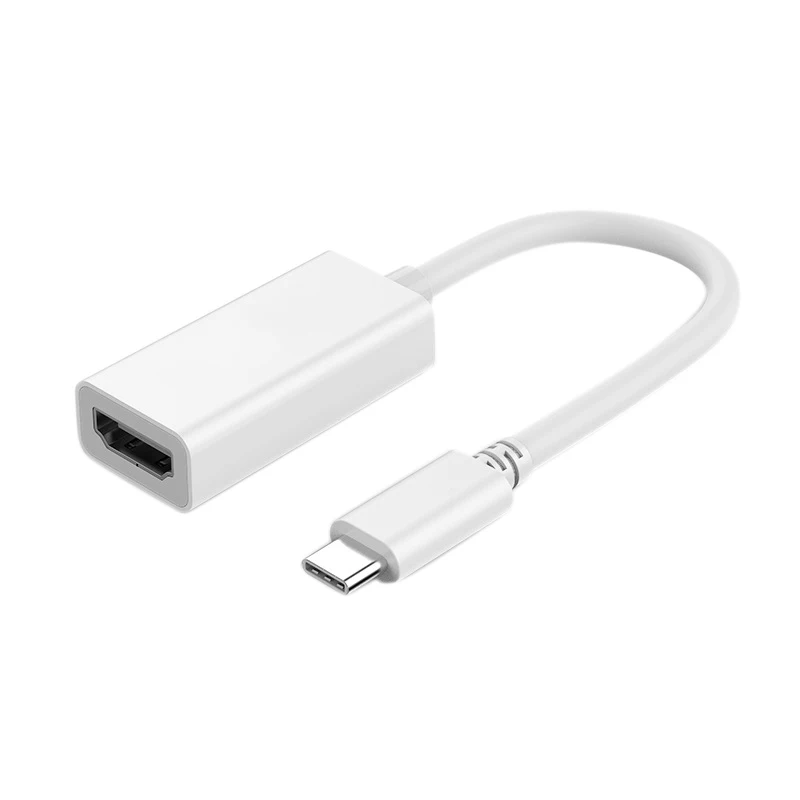 Usb C к Hdmi адаптер, Usb 3,1 type C к Hdmi 4K конвертер совместим с Mas Os/Win7 8 10 Xp, Plug and Play