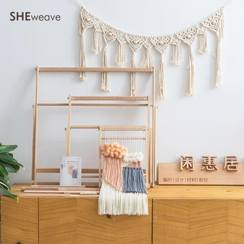 

S/M/L Weaving Loom Kit, Tapestry Weave Loom,Frame Loom,weaving beginners,woven wall art