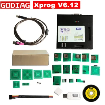 

V6.12 Latest Version Xprog XPROG-M ECU Programmer With USB Dongle ECU Chip Tuning