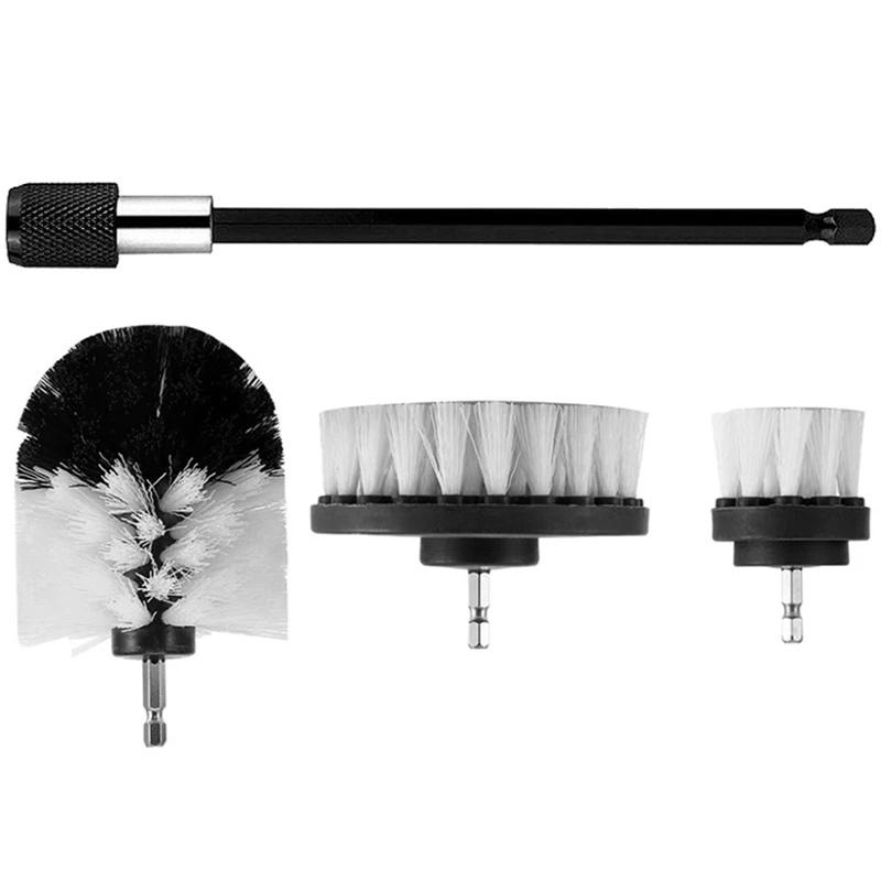 4 предмета в комплекте, Ccleaning комплект 4/2/3,5 дюйм(ов) Brushes100 мм шатун комплект Ванная комната щетка для пола Ванна очистки бытовой