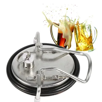 

Stainless Steel Keg Lid Replacement Corny Keg Soda Lid Homebrew Beer Wine Barrel Cover Cap Beer Growler Keg Accessories