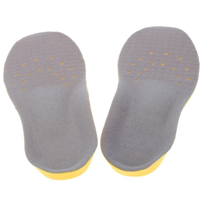 

A pair of sports insole cushioning basketball shoes Flat Feet Thick soft absorbent Army Special insoles S (gray + yellow)