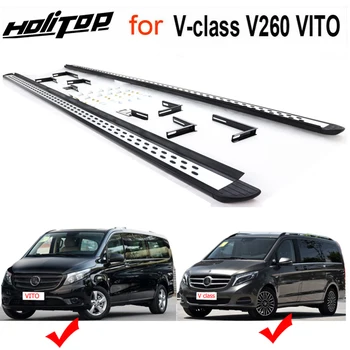 

New arrival running board side step nerf bar for BENZ W447 VITO V260 V-class Valente 2016-2020, supplied by ISO9001 factory