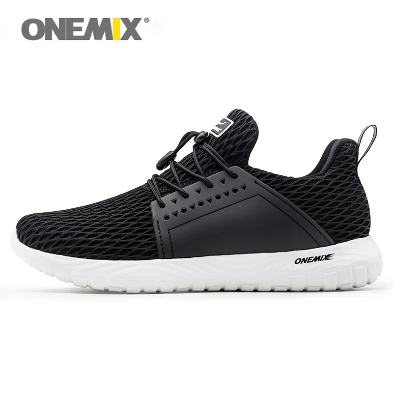 Meilleur ONEMIX hommes chaussures légères décontractées femmes baskets de course respirant baskets de plein air 2019 chaussures de Tennis