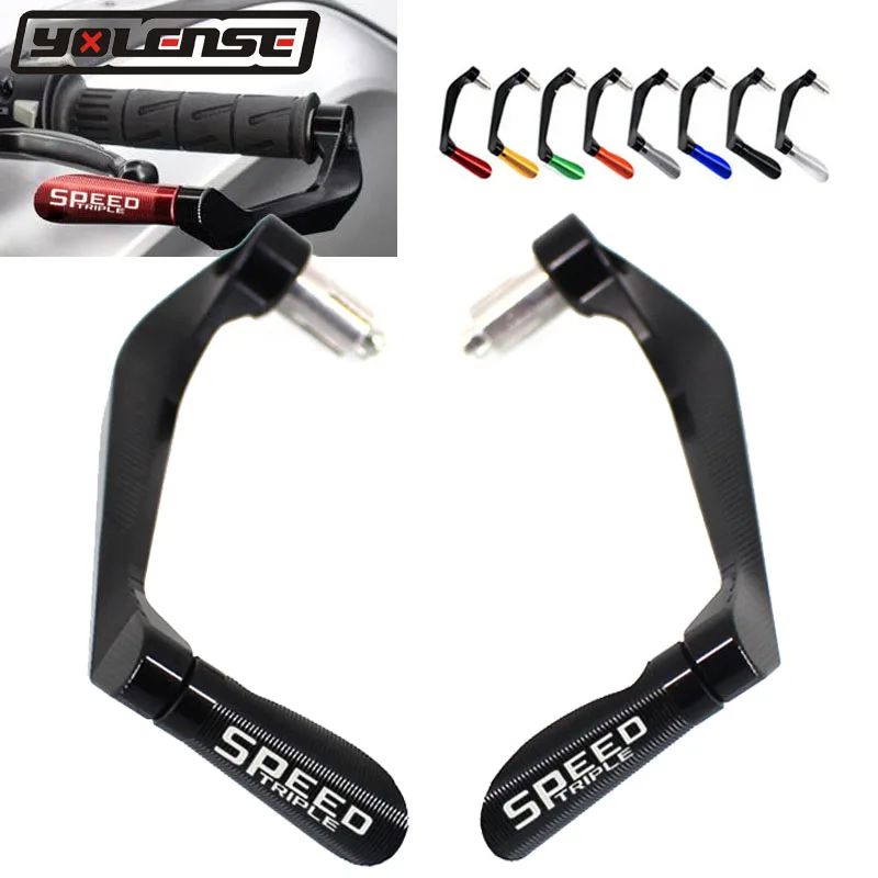 

For Triumph speed triple 955 955i 1050 Motorcycle CNC Aluminum Handlebar Grips Guard Brake Clutch Levers Guard Protector