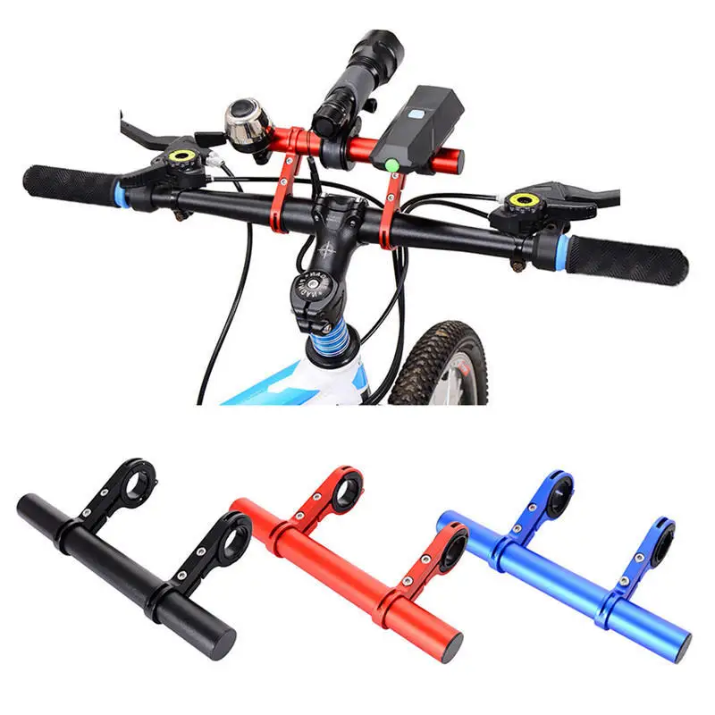 buy Mountain Bike Multi function Handlebar Extension Frame Bracket Aluminum Alloy Horizontally Stretched Display Rack