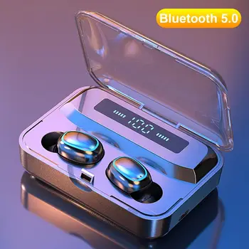 

A2 TWS Bluetooth 5.0 Wireless Earphone Waterproof Touch Stereo Earphones with Mic Headphones