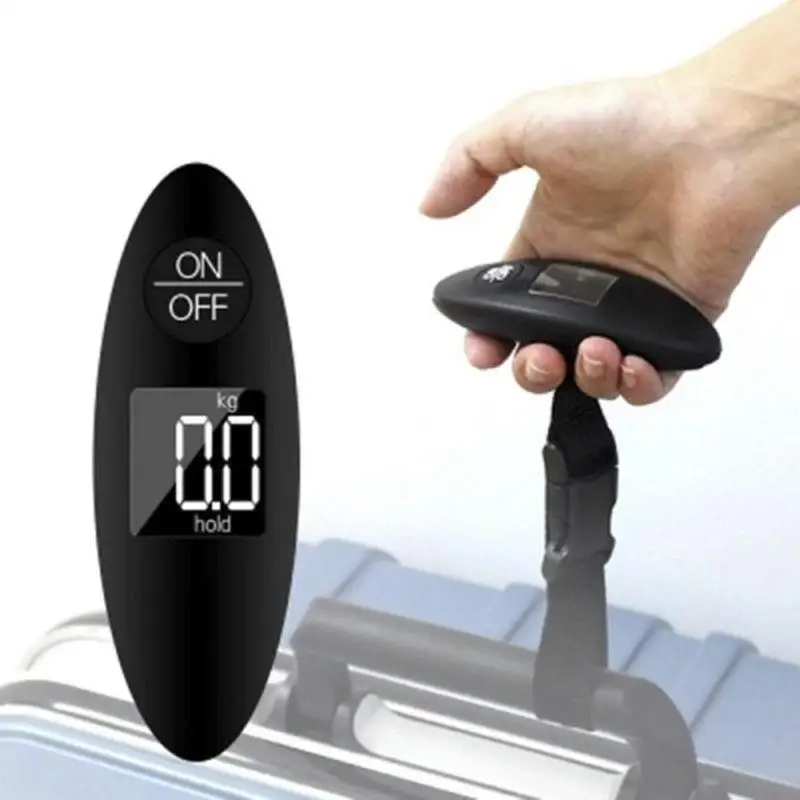 100 г-40 кг цифровые электронные весы для багажа с ЖК-дисплеем портативные весы для путешествий весы для багажа весы карманные весы 88Lb