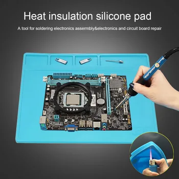 

ESD Heat Insulation Working Mat Insulator Pad Maintenance Platform Heat-resistant BGA Soldering Station Repair Insulation Pad