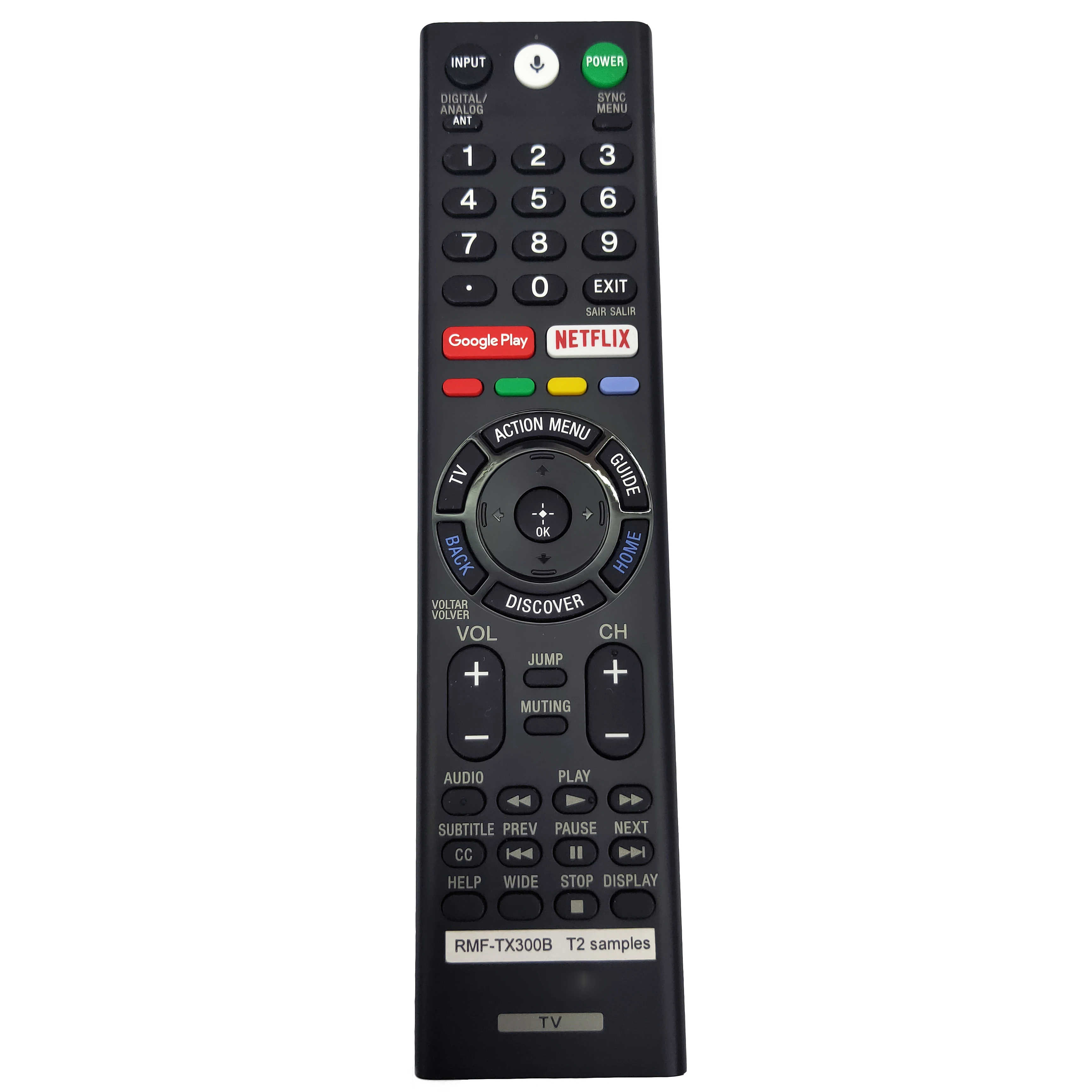 

Used Original for Sony Bravia TV RMF-TX300B Voice Remote Control Netflix Google for XBR-65X855E XBR-65X857E XBR-75X855E